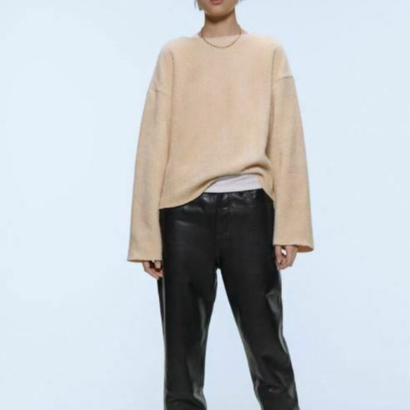 zara soft feel sweatshirt